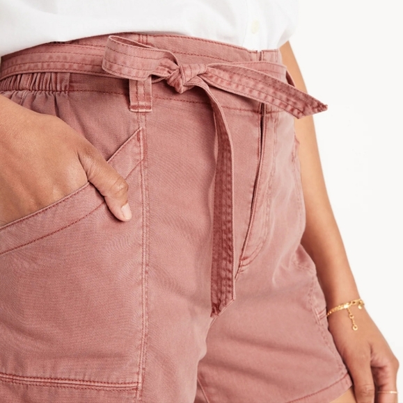 OLD NAVY Work Wear Shorts in Dusty Red sz XL NEW w/ TAGS - Picture 4 of 6